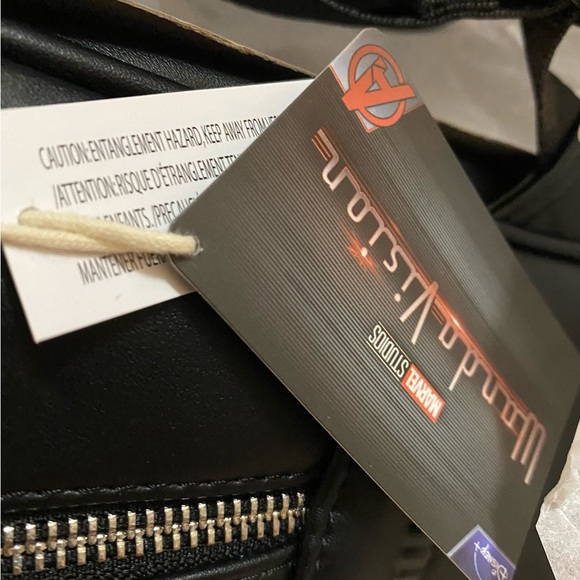 Loungefly Disney+ Avengers Marvel Wandavision Mini Backpack - Scarlet Witch - Picture 2 of 5